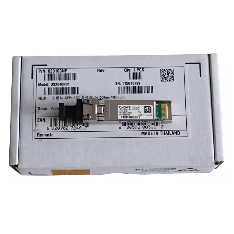 Huawei Optical Transceiver OSX040N01 02310CNF SFP+ 10G Multi-Mode Module(1550nm 40km LC LRM)