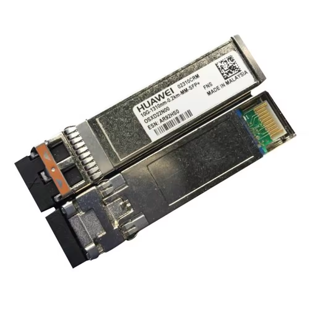 Huawei Optical Transceiver OSXD22N00 SFP+ 10G Multi-Mode Module (1310nm 0.22km LC LRM)