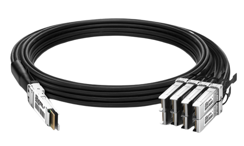 NADDOD  O2Q56-400G-A15 15m 400G OSFP转2x200G QSFP56有源光缆