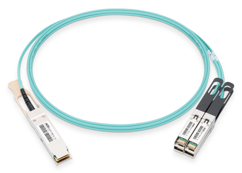 MellanoxO2Q56-400G-A1 1m 400G OSFP转2x200G QSFP56有源光缆