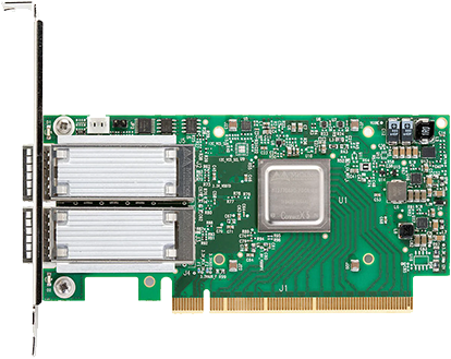 MELLANOX200G网卡IB卡MCX653106A-HDAT ConnectX-6迈络思MCX623105AN-VDAT MCX653106A-HDAT200GIB+以太网