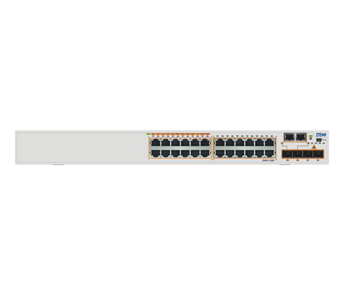 ZXR10 5260-52PD-H   48*GE POE+端口 + 4*10GE SFP+端口    ZXR10 5260-H系列交换机