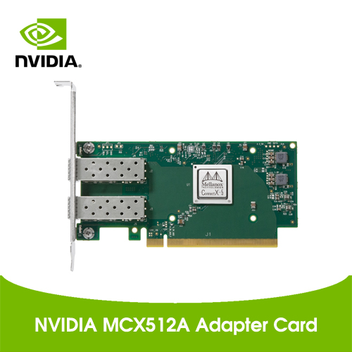 英伟达 MCX512A-ACAT ConnectX-5 EN Adapter Card 10/25GbE双端口以太网网卡