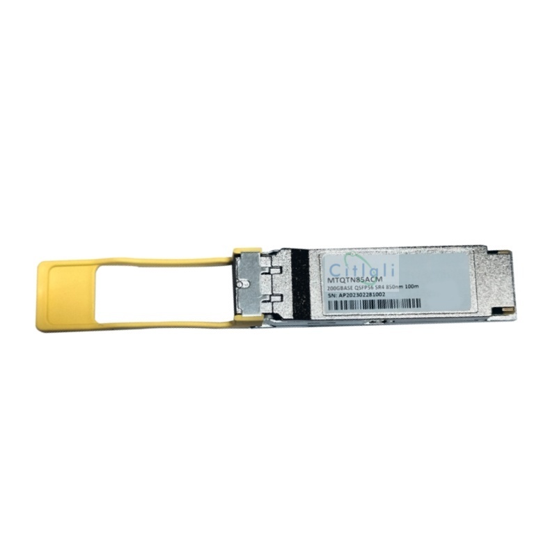 Huawei 02313FHB QSFP56-200G-SR4 200GBase,SR4,Transceiver,QSFP56,200G,Multi-mode Module(850nm,0.1km,MPO)