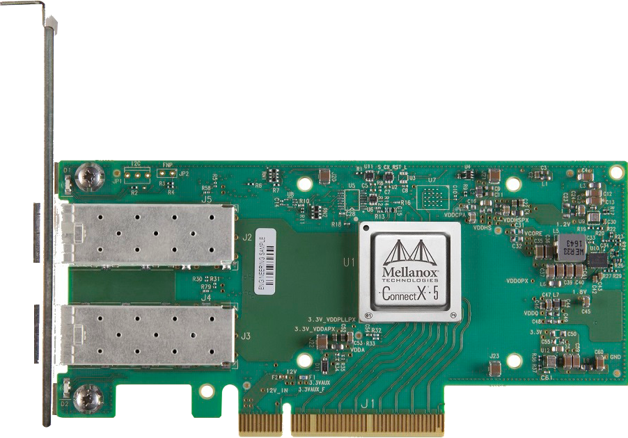 NVIDIA MCX512A-ACAT ConnectX-5 EN Adapter Card 10/25GbE Dual Port Ethernet NIC