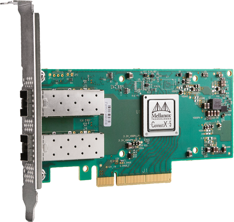 Mellanox MCX512A-ADAT ConnectX-5 Ex EN Adapter Card 25GbEDual Port Ethernet Network Card