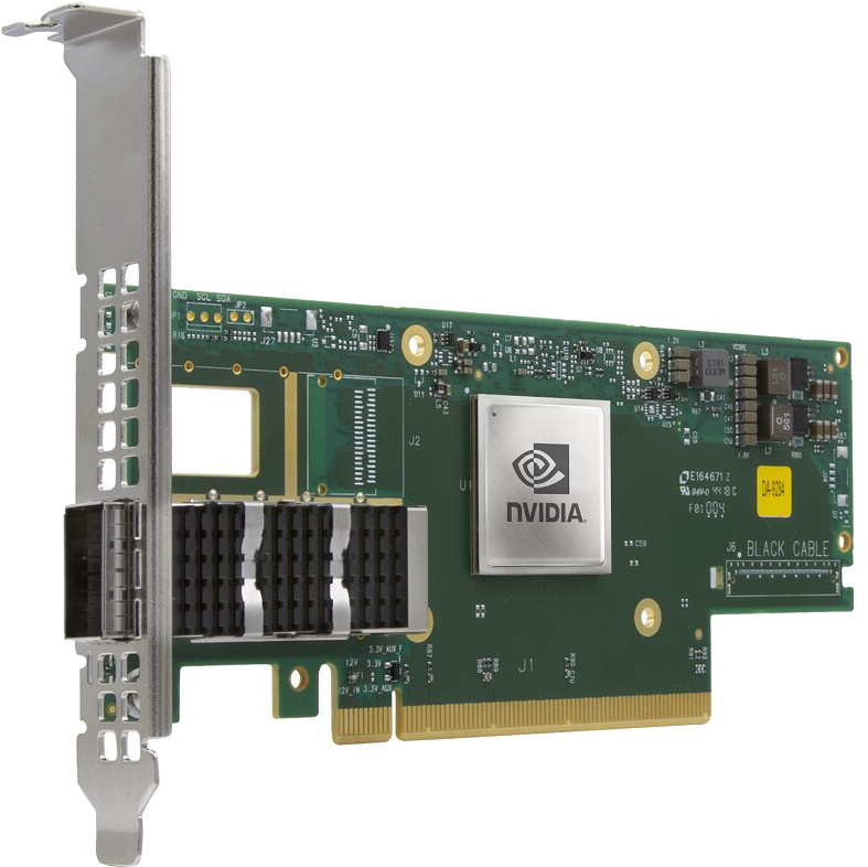 NVIDIA Mellanox MCX653105A-HDAT-SP ConnectX-6 VPI Adapter Card HDR/200GbE Single Port InfiniBand Network Card