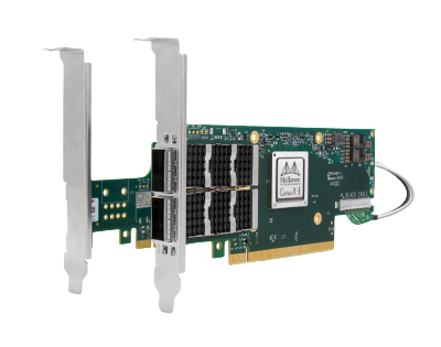 NVIDIA Mellanox MCX654106A-ECAT ConnectX-6 VPI Adapter Card HDR100/EDR/100GbE Dual Port InfiniBand Network Card