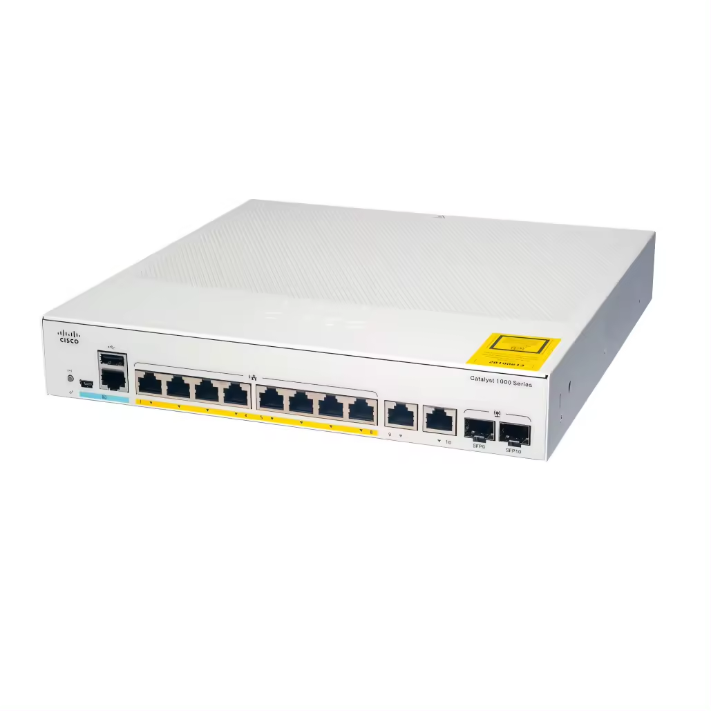Cisco C1000-8T-2G-L Catalyst 1000 8 port GE, 2x1G SFP Network Advantage