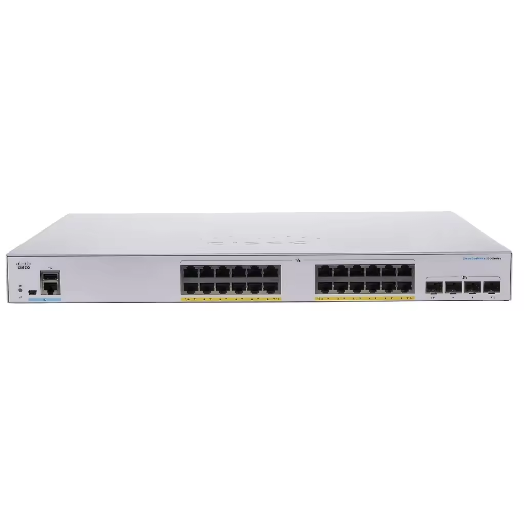 Cisco C1000 Series 24-Port 4x1G SFP Uplinks Network Switch C1000-24T-4G-L
