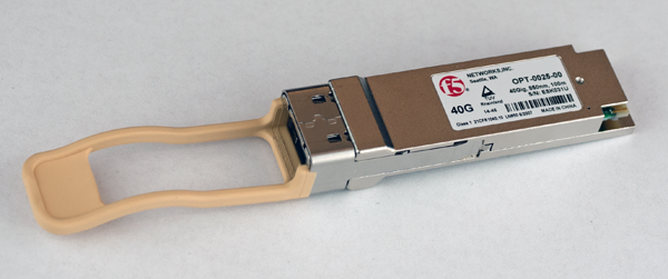 F5 F5-UPG-QSFP+ optical module is a Multimode optical module, wavelength 850nm, providing a connection with a maximum length of 150m, using MPO/PTP connector, with a speed of 40 Gig.